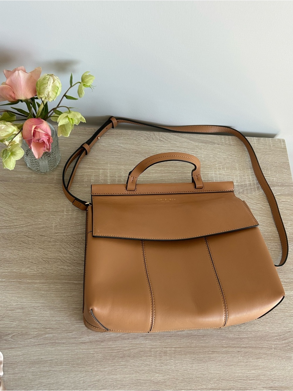 Tory Burch® Block-T Satchel